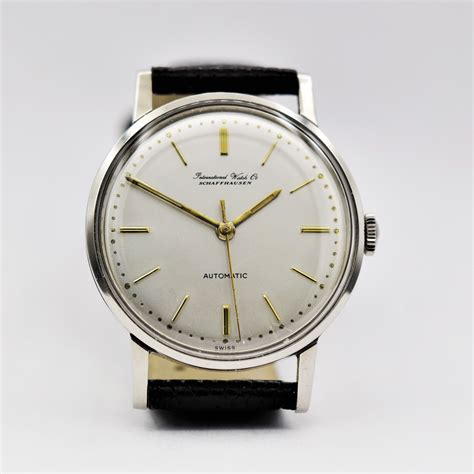 iwc uhren stahl|iwc schaffhausen vintage watches.